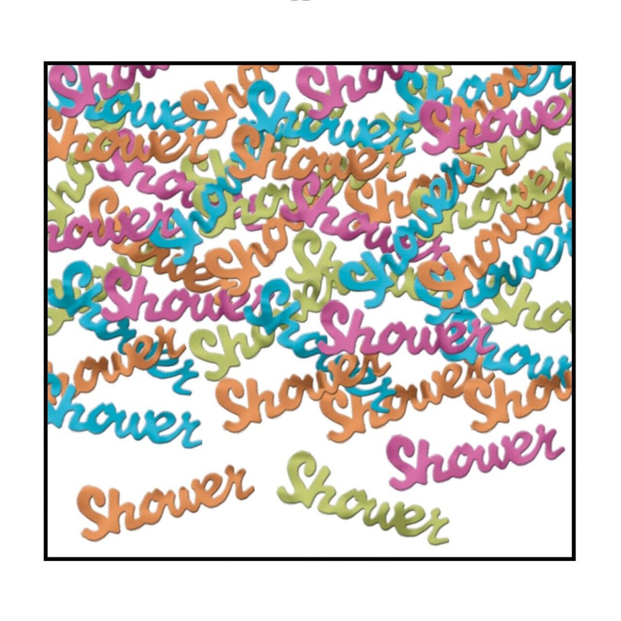 Party Central Club Pack of 12 Blue and Purple Fanci-Fetti Shower Celebration Confetti Bags 0.5 Oz